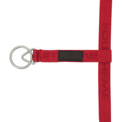 Cabresto de nylon Equithème Jacquard Vermelho Cabresto de nylon Equithème Jacquard Vermelho