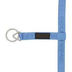 Cabresto de nylon Equithème Jacquard Azul céu