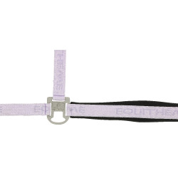 Cabresto de nylon Equithème Jacquard Lilás Azul