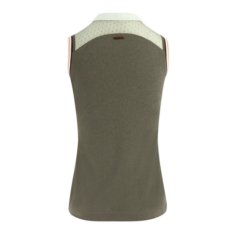 Polo feminino Equithème Smoff sem mangas Polo feminino Equithème Smoff sem mangas
