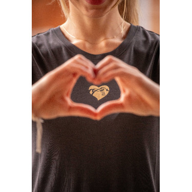 Camiseta PENELOPE - Lovely - Manga largas Antracite Cinzento