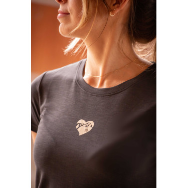 Camiseta PENELOPE - Lovely - Manga largas Antracite Cinzento