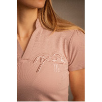 Polo Pénélope Josie Bege / rosa