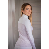 Polo PENELOPE - Debbie Branco / rosa Polo PENELOPE - Debbie Branco / rosa