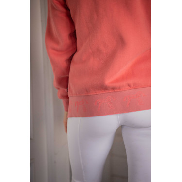 Sweat-shirt Pénélope Meiwenty Pêssego Rosa