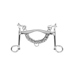 Mors de bridão Sprenger Satinox hastes longas 7 cm