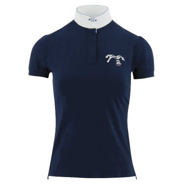 Polo de competição Pénélope Madrid de mangas curtas Polo de competição Pénélope Madrid de mangas curtas