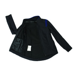 Blusão Helite Airshell para airbag Zip'in Preto / azul