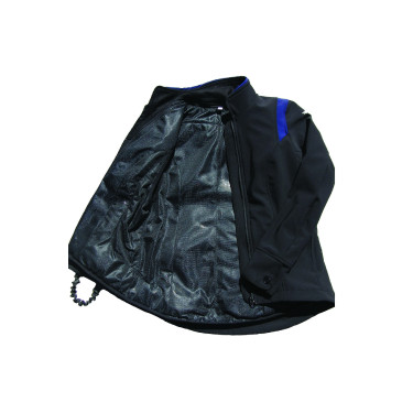 Blusão Helite Airshell para airbag Zip'in Preto / azul Blusão Helite Airshell para airbag Zip'in Preto / azul