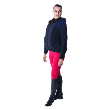 Blusão Helite Airshell para airbag Zip'in Preto / azul Blusão Helite Airshell para airbag Zip'in Preto / azul