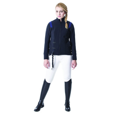 Blusão Helite Airshell para airbag Zip'in Preto / azul Blusão Helite Airshell para airbag Zip'in Preto / azul