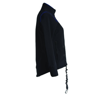 Blusão Helite Airshell para airbag Zip'in Preto / azul Blusão Helite Airshell para airbag Zip'in Preto / azul