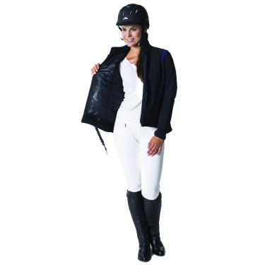 Blusão Helite Airshell para airbag Zip'in Preto / azul Blusão Helite Airshell para airbag Zip'in Preto / azul