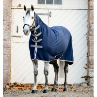 Camisola de secagem Horseware integral Amigo Jersey Marinho / cinza titânio / prata Azul-marinho Camisola de secagem Horseware integral Amigo Jersey Marinho / cinza titânio / prata Azul-marinho