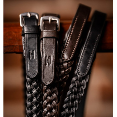 Rendas Horseware entrançadas Preto Rendas Horseware entrançadas Preto