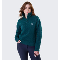 Sweatshirt Horseware Liberty inverno mulher Dinastia verde Sweatshirt Horseware Liberty inverno mulher Dinastia verde