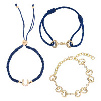 Pulseira HV Polo Mix and match par 3 Ouro