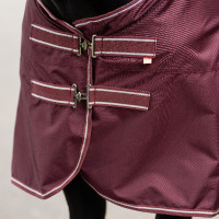 Capa de paddock Imperial Riding Basic sem pescoço 200 g Vermelho profundo Capa de paddock Imperial Riding Basic sem pescoço 200 g Vermelho profundo