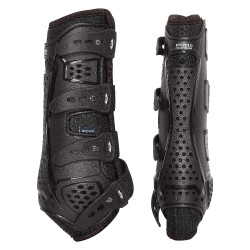 Guetes de dressage HV Polo Pro Movement posteriores Castanho