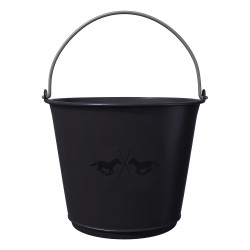 Balde de estábulo HV Polo Nena Preto