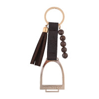 Chaveiro HV Polo Rubia estribos Madeira Bege