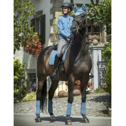 Tapete LeMieux Suede Dressage Square Azul gelo Tapete LeMieux Suede Dressage Square Azul gelo