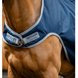 Capa para andador Horseware Amigo Ripstop 900D 100g Marinho / cinza titânio Azul-marinho Capa para andador Horseware Amigo Ripstop 900D 100g Marinho / cinza titânio Azul-marinho