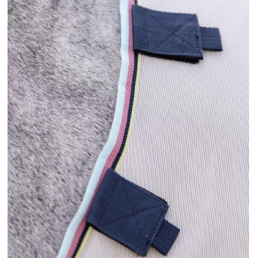 Camisa antimoscas para pônei Amigo® Bug Rug Plus Prata / limão / marinho / rosa / azul