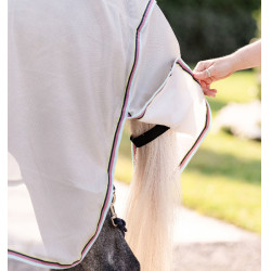 Camisa antimoscas para pônei Amigo® Bug Rug Plus Prata / limão / marinho / rosa / azul