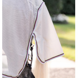 Camisa antimoscas para pônei Amigo® Bug Rug Plus Prata / limão / marinho / rosa / azul