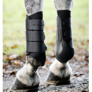 Guêtres de dressage Horseware® Classic Preto / preto