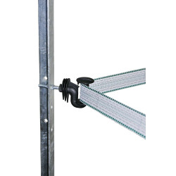 Isolador angular para fita de 40 mm Cavallo AKO com 10 unidades Isolador angular para fita de 40 mm Cavallo AKO com 10 unidades