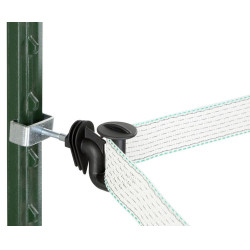 Isolador angular para fita de 40 mm Cavallo AKO com 10 unidades Isolador angular para fita de 40 mm Cavallo AKO com 10 unidades