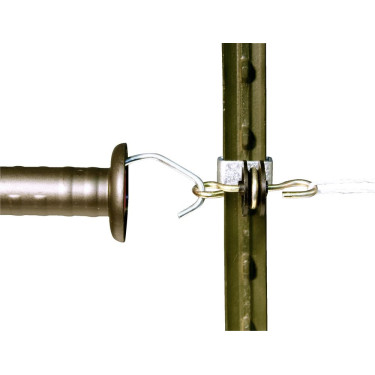 Isolador de dupla ancoragem para poste em T AKO, conjunto com 4 unidades Isolador de dupla ancoragem para poste em T AKO, conjunto com 4 unidades