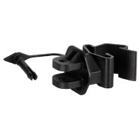 Isolador Pinlock T-Post AKO com 25 unidades Preto Isolador Pinlock T-Post AKO com 25 unidades Preto