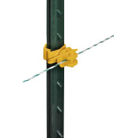 Isolador Pinlock T-Post AKO com 25 unidades Preto Isolador Pinlock T-Post AKO com 25 unidades Preto