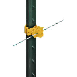 Isolador Pinlock T-Post AKO com 25 unidades Isolador Pinlock T-Post AKO com 25 unidades