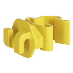Isolador para cordão T-Post AKO com 25 unidades Amarelo Isolador para cordão T-Post AKO com 25 unidades Amarelo