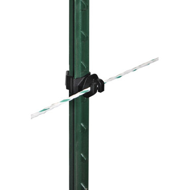 Isolador para cordão T-Post AKO com 25 unidades Isolador para cordão T-Post AKO com 25 unidades