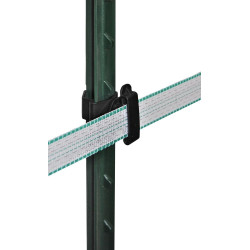 Isolador de fita T-Post AKO com 25 unidades Isolador de fita T-Post AKO com 25 unidades