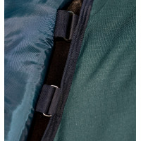 Capa Horseware Amigo Ripstop 900D Plus Pônei Turnout 0g Dinastia verde / marinho / prateado