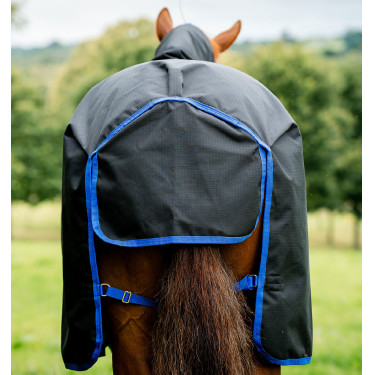 Capa Amigo Ripstop Horseware 900D Plus Turnout 0g Preto / azul clássico