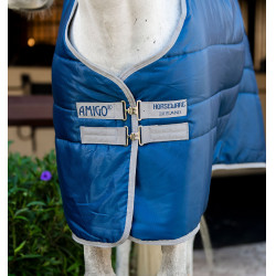 Cobertura Horseware Amigo Diamond Insulator 100g Marinho / cinza titânio Azul-marinho