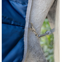 Cobertura Horseware Amigo Diamond Insulator 100g Marinho / cinza titânio Azul-marinho