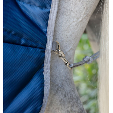 Cobertura Horseware Amigo Diamond Insulator 100g Marinho / cinza titânio Azul-marinho