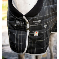 Cobertura de estábulo Horseware Rhino Original Vari-Layer 250g Marinho xadrez / índigo Azul-marinho Cobertura de estábulo Horseware Rhino Original Vari-Layer 250g Marinho xadrez / índigo Azul-marinho