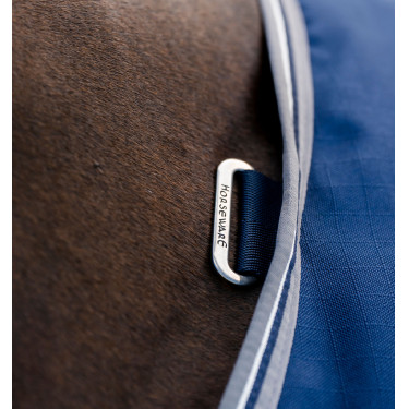 Cobertura de box Horseware Rambo 100g Marinho / tempestade / cinza prateado Azul-marinho