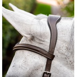 Bridão Horseware Micklem Deluxe Competition Havana escuro Castanho Bridão Horseware Micklem Deluxe Competition Havana escuro Castanho