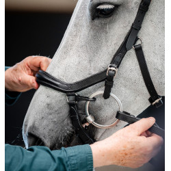 Bridão Horseware Micklem Deluxe Competition Preto Bridão Horseware Micklem Deluxe Competition Preto