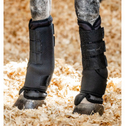 Guetes de estábulo Horseware® Pro Bamboo Preto / preto